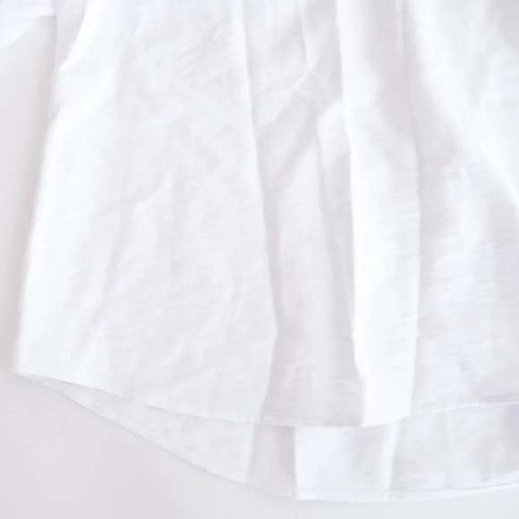 Soft Surroundings White Crusco Pullover Cuffed Sleeves Shirt Boho Romantic S - Picture 7 of 10